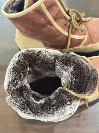 รองเท้าบุขน นุ่มๆ ใหม่มาก รองเท้าลุยหิมะ รูปที่ 2