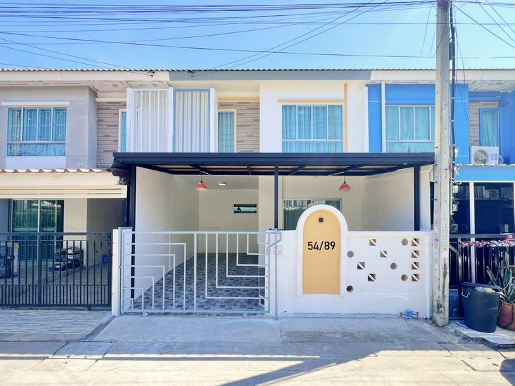 ทำเลดี ทาวน์โฮม 2 ชั้น รีโนเวทใหม่ พฤกษาวิลล์ 51 พหลโยธิน - เพิ่มสิน29 ใกล้รถไฟฟ้า แยก ค.ป.อ พื้นที่ 18.7 ตารางวา 3นอน 2น้ำ