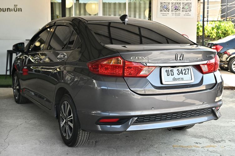 Honda City 2018 1.5 V Plus i-VTEC Sedan เบนซิน ไม่ติดแก๊ส เกียร์อัตโนมัติ เทา รูปที่ 4