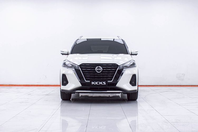 Nissan Kicks 2023 1.2 V Utility-car ไฮบริด ไม่ติดแก๊ส เกียร์อัตโนมัติ ขาว รูปที่ 4