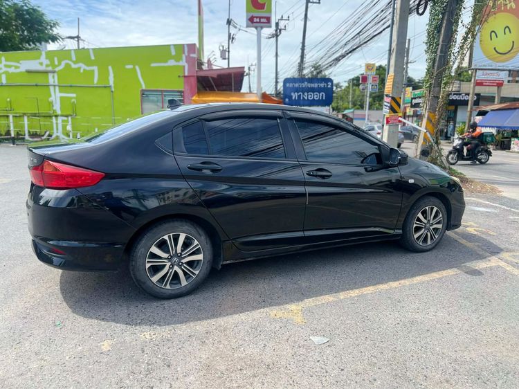 Honda City 2018 1.5 V i-VTEC Sedan เบนซิน ไม่ติดแก๊ส เกียร์อัตโนมัติ ดำ รูปที่ 3