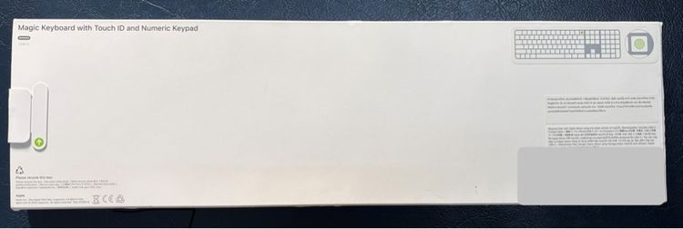 NEW Apple Magic Keyboard with Touch ID and Numeric Keypad for Mac computers with Apple silicon - Thai (USB-C) รูปที่ 2