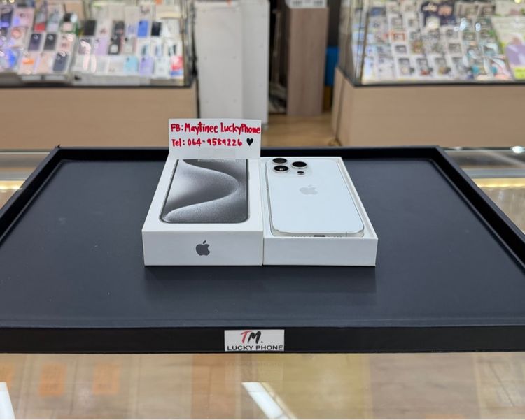 iPhone 15 Pro 128GB สีขาว แบต90นะคะ รูปที่ 2