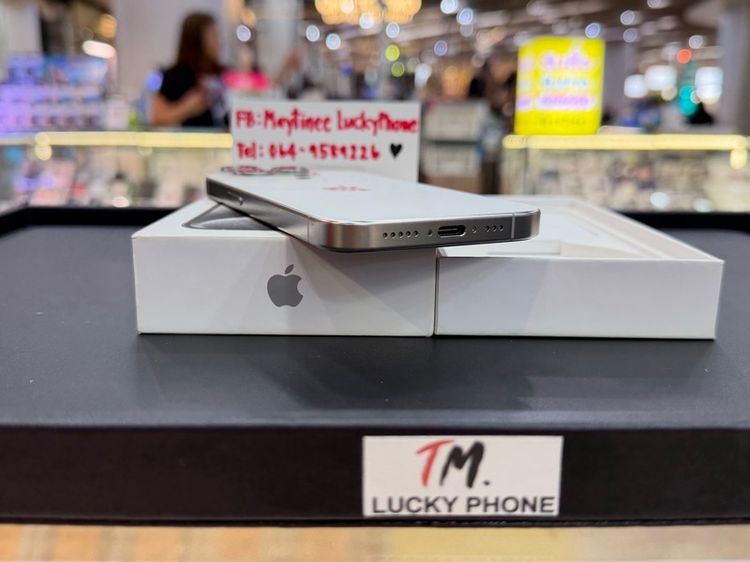 iPhone 15 Pro 128GB สีขาว แบต90นะคะ รูปที่ 4