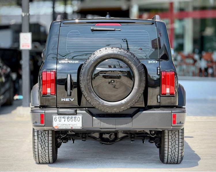 GWM TANK 300 2024 HEV Ultra 4WD Utility-car ไฮบริด ไม่ติดแก๊ส เกียร์อัตโนมัติ ดำ รูปที่ 4
