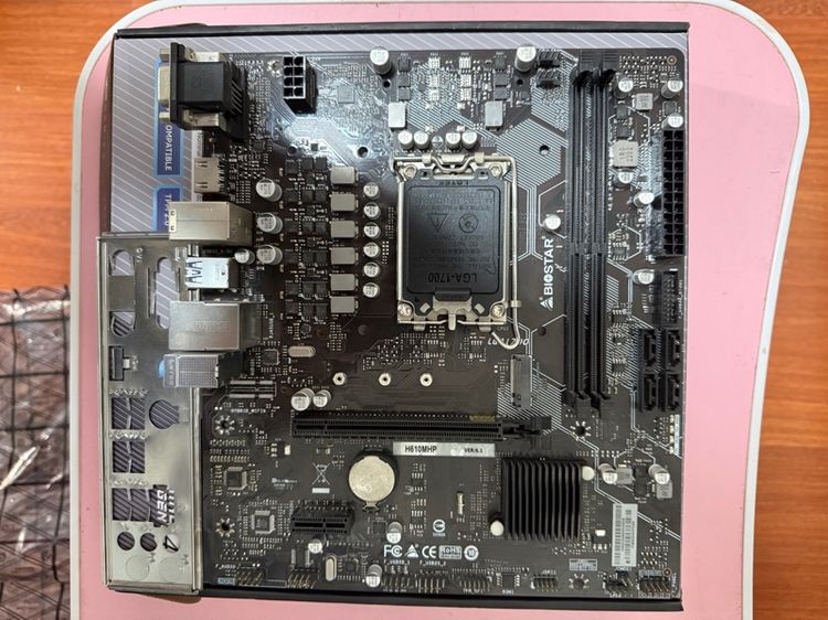 mainboard H610m biostar มือ2ใช้งานปกติ