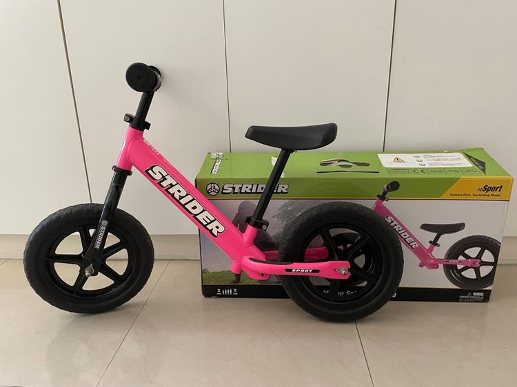 จักรยานขาไถ Strider 12” sport สีชมพู รูปที่ 4