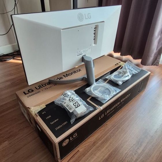 ขายจอ Monitor LG 29WK600-W UltraWide 29 นิ้ว IPS 75Hz HDR สภาพใหม่ใช้น้อย อุปกรณ์ครบกล่อง รูปที่ 2