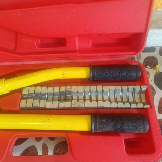 คีมย้ำหางปลาไฮดรอลิค YQ-300 พร้อมอุปกรณ์  รูปที่ 3