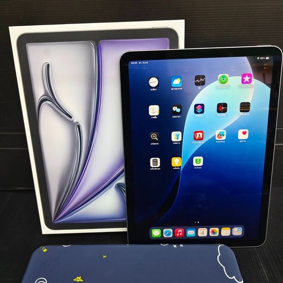 iPad Air711-inch M3 256GB Wi-Fi สีSpace Gray ยังไม่เคยใช้งาน สุขภาพแบต 100 เหลือประกัน10เดือน รูปที่ 11