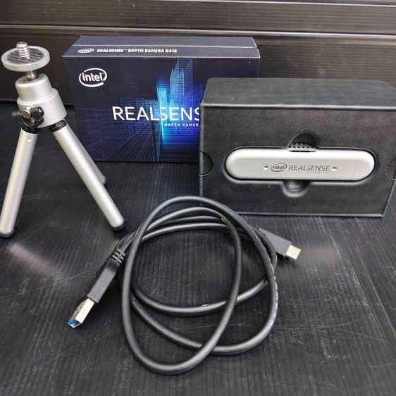 Intel RealSense Depth Camera D415  กล้อง 3D Depth สำหรับ AI  Robotics  3D Scan  ครบกล่อง รูปที่ 2