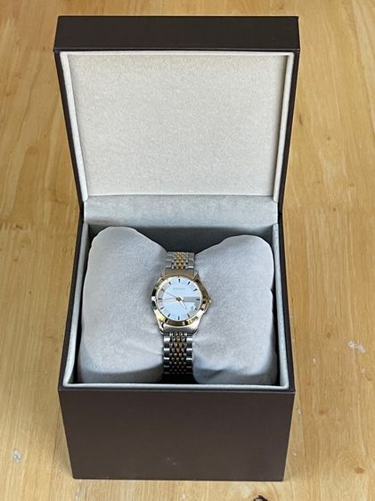 GUCCI G Timeless 27 mm 2K Lady Watch White Gold Dial YA1265016 รูปที่ 3
