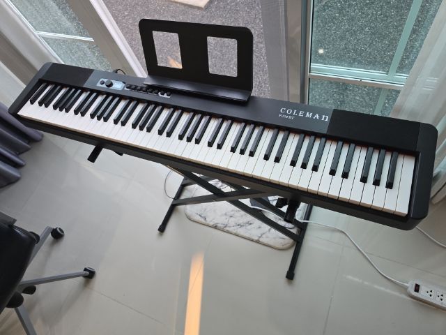 คีย์บอร์ดไฟฟ้า Coleman-P109BT 88 คีย์สภาพดีมากๆ ไม่ค่อยได้เล่น