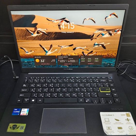 ASUS VivoBook S413E  Core i7 Gen11 RAM 8GB SSD 512GB จอ 14” FHD รูปที่ 2