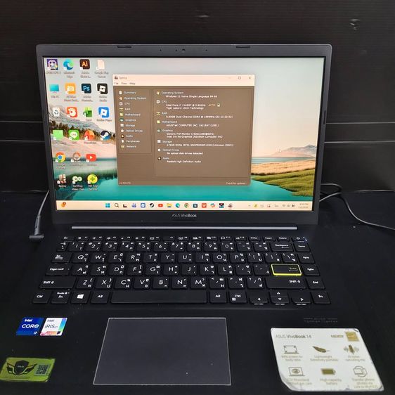 ASUS VivoBook S413E  Core i7 Gen11 RAM 8GB SSD 512GB จอ 14” FHD รูปที่ 7