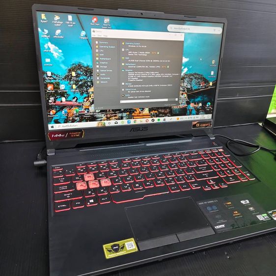 อื่นๆ อื่นๆ อื่นๆ ไม่ใช่ ASUS TUF Gaming A15 (FA506IC)  Ryzen 7 4800H  RTX 3050 จอ 144Hz  RAM 16GB SSD 512GB