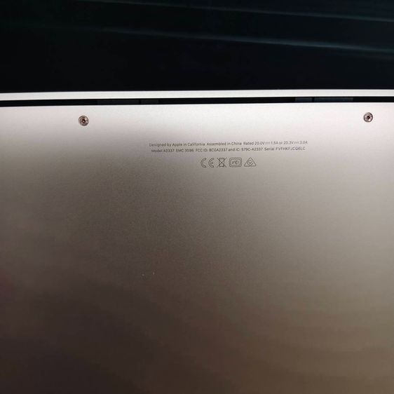 MacBook Air M1 13 นิ้ว สี Gold  RAM 8GB  SSD 256GB  แบต 84 รูปที่ 4