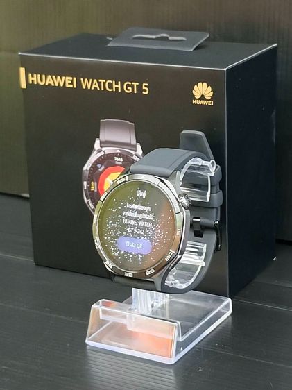 Huawei Watch GT 5 46mm VLI-B19 สมาร์ทวอทช์ สีดํา อุปกรณ์ครบ