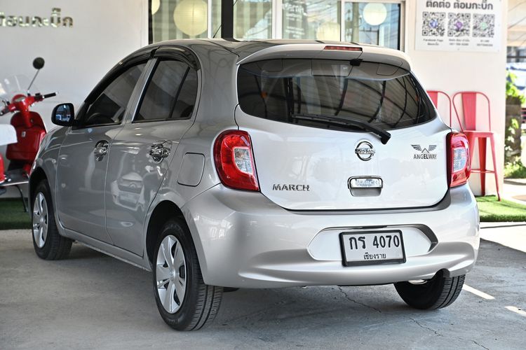 Nissan March 2016 1.2 E Sedan เบนซิน ไม่ติดแก๊ส เกียร์อัตโนมัติ บรอนซ์เงิน รูปที่ 4