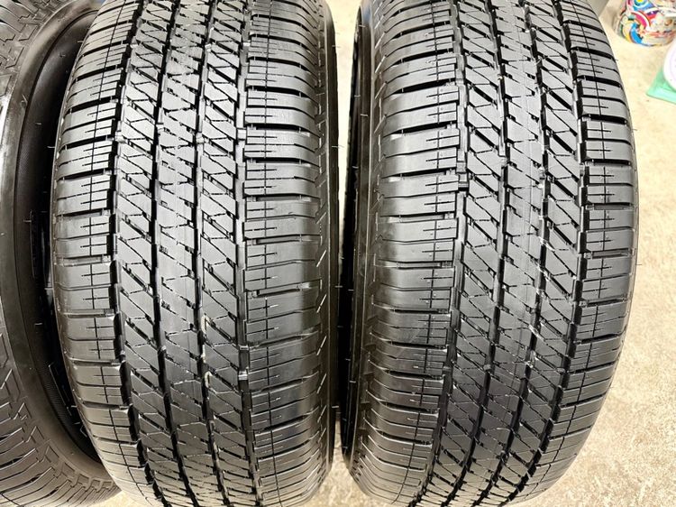 ยางถอดป้ายแดงขอบ 18” ยี่ห้อ BRIDGESTONE รุ่น DUELER HT684ll ขนาด 265-60R18 ปี 25 ตุ่มหน้ายางยังอยู่ครบ รูปที่ 11