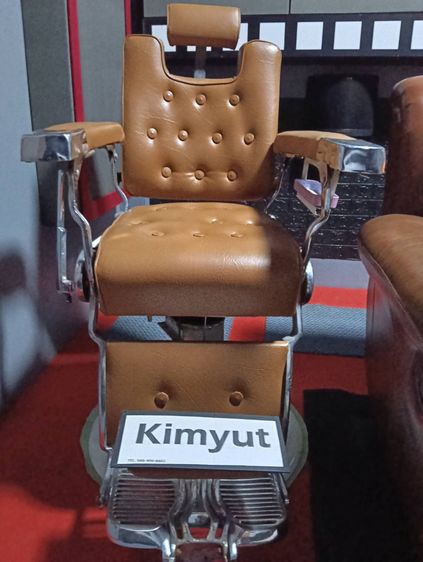 เก้าอี้ตัดผมชายสีน้ำตาล สภาพสวย มือ2 รูปที่ 10