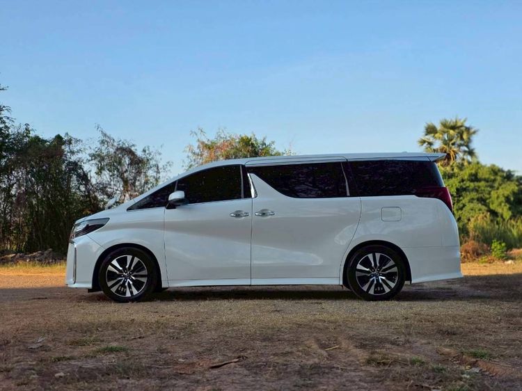 Toyota Alphard 2020 2.5 S C-Package Van เบนซิน ไม่ติดแก๊ส เกียร์อัตโนมัติ ขาว รูปที่ 3