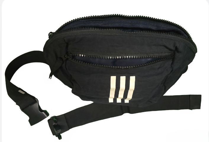 กระเป๋าคาดอก Adidas parkhood wast bag สีดำ รูปที่ 5
