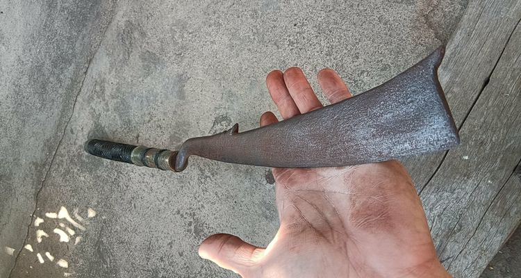 แป๊ะกั๊ก เก่า ด้ามถัก  รูปที่ 16