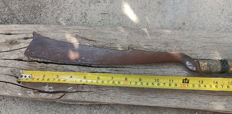 แป๊ะกั๊ก เก่า ด้ามถัก  รูปที่ 3