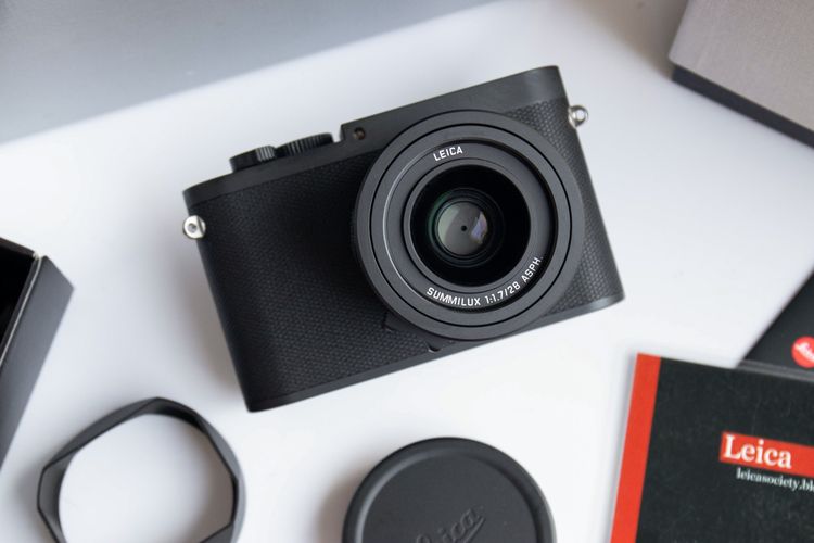 Leica Q-P สภาพสวย การใช้งานปกติทุกระบบ รูปที่ 2