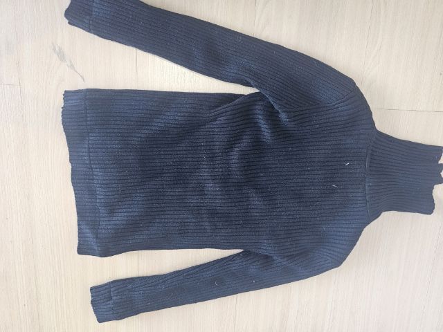 เสื้อไหมพรมคอเต่าบุกำมะหยี่ รูปที่ 4