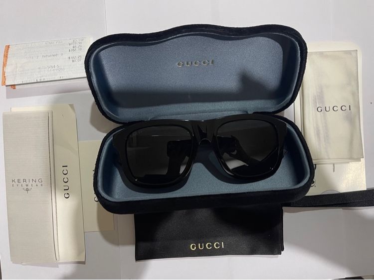  Used Like New แว่นตากันแดดผู้หญิง GUCCI แท้