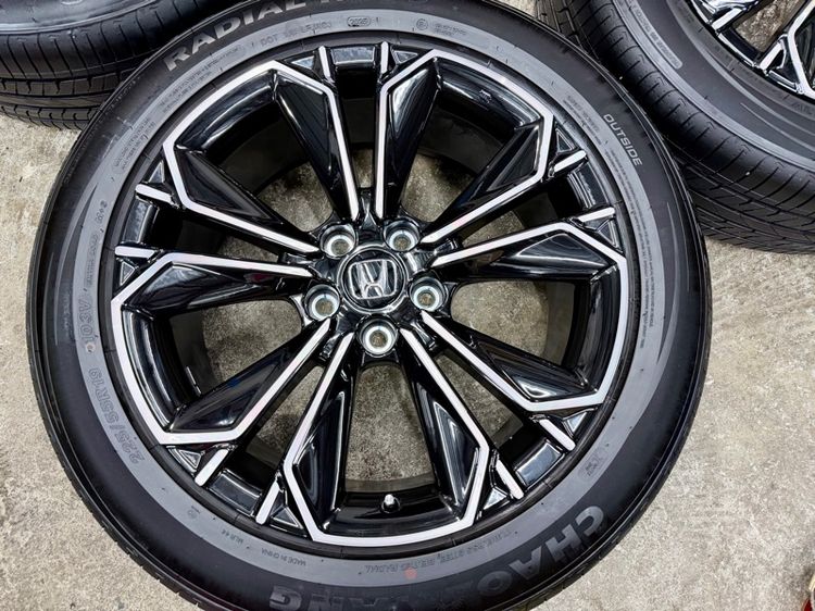 ล้อแม็ก HONDA CRV EHEV RS ขอบ 19” 5 รู 120 ถอดป้ายแดง ยาง CHAO YANG 225-55R19 ปี 25 ตุ่มหน้ายางยังอยู่ครบ รูปที่ 5