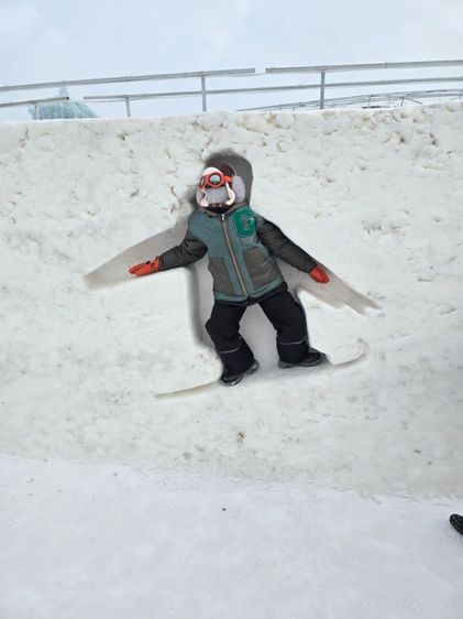 กางเกงสกี ไซด์ 140 รูปที่ 8