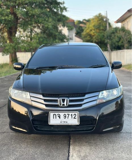 Honda City 2009 1.5 S Sedan เบนซิน ไม่ติดแก๊ส เกียร์อัตโนมัติ ดำ รูปที่ 3