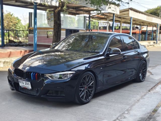 BMW Series 3 2014 320i เบนซิน เกียร์อัตโนมัติ ดำ รูปที่ 3