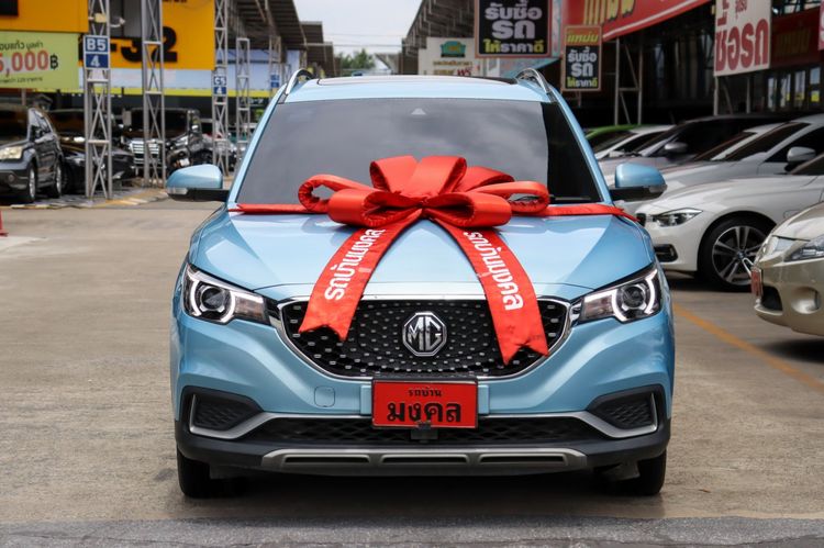MG ZS 2020 EV Utility-car ไฟฟ้า ไม่ติดแก๊ส เกียร์อัตโนมัติ ฟ้า รูปที่ 2