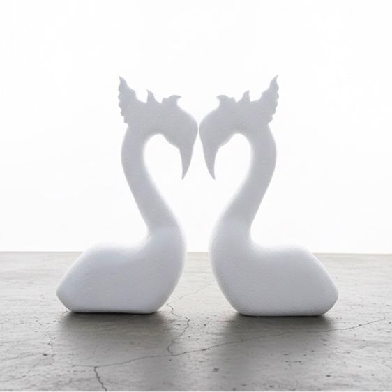 งานแกะสลัก พุ่มปักผ้าป่ากฐินจัดงานมงคลอวมงคล รูปที่ 14