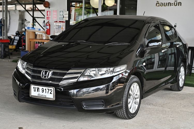 รถ Honda City 1.5 V i-VTEC สี ดำ