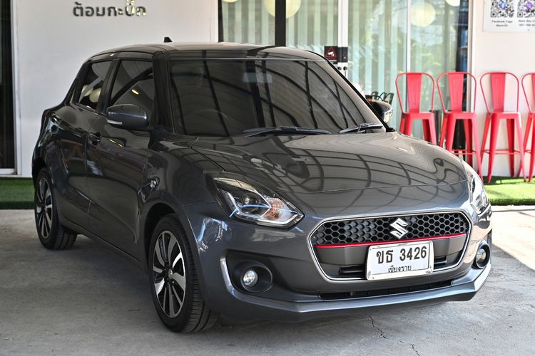Suzuki Swift 2019 1.2 GLX Sedan เบนซิน ไม่ติดแก๊ส เกียร์อัตโนมัติ เทา รูปที่ 3