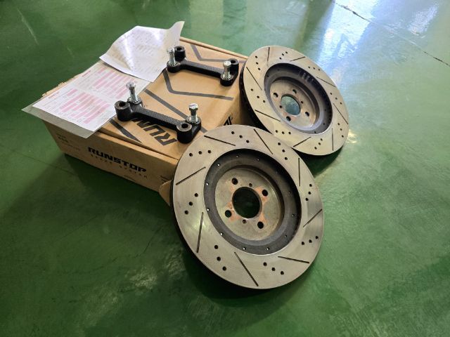 จานเบรคขยาย Runstop สำหรับ Suzuki Swift ปี 2018 (รุ่น GLX) ขนาด 320 มม รูปที่ 4