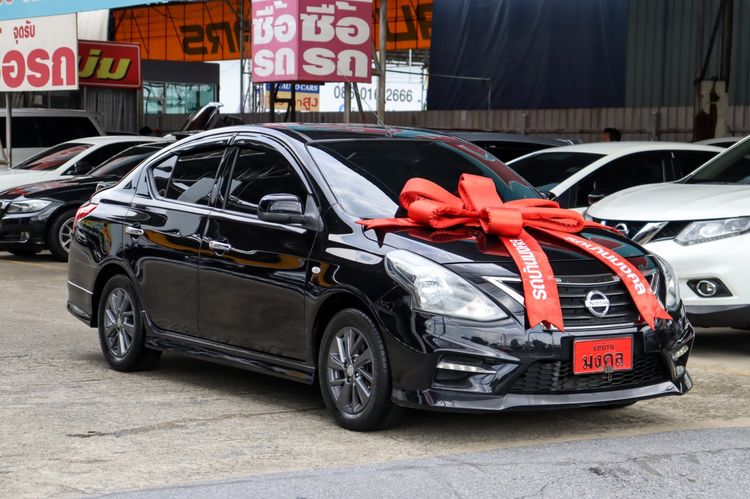 รถ Nissan Almera 1.2 V Sportech สี ดำ