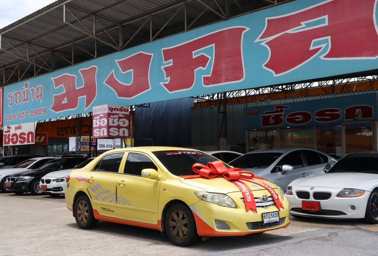 Toyota Altis 2009 1.6 E Sedan เบนซิน ไม่ติดแก๊ส เกียร์อัตโนมัติ เหลือง รูปที่ 3