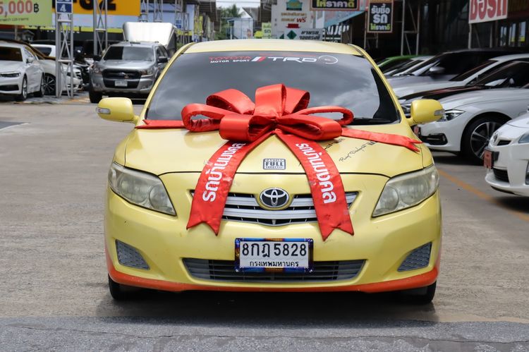 Toyota Altis 2009 1.6 E Sedan เบนซิน ไม่ติดแก๊ส เกียร์อัตโนมัติ เหลือง รูปที่ 2