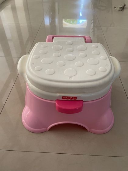 กระโถนเด็ก Fisher-Price รุ่น Pink Princess Stepstool potty  รูปที่ 2