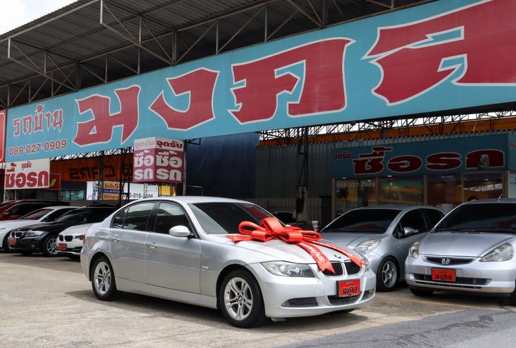 BMW Series 3 2008 318i Sedan เบนซิน ไม่ติดแก๊ส เกียร์อัตโนมัติ บรอนซ์เงิน รูปที่ 3