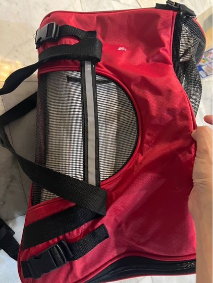 กระเป๋าสัตว์เลี้ยง กระเป๋าน้องหมา น้องแมวแบบสะพายหรือถือระบายอากาศดี รูปที่ 4