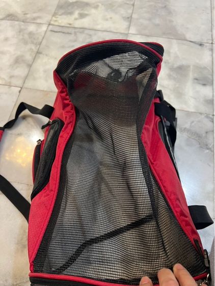 กระเป๋าสัตว์เลี้ยง กระเป๋าน้องหมา น้องแมวแบบสะพายหรือถือระบายอากาศดี รูปที่ 6