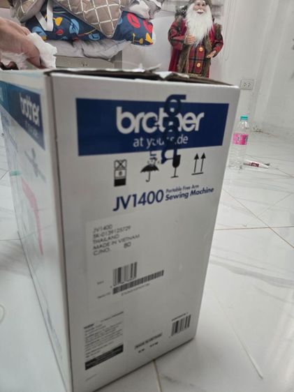 จักรเย็บผ้า Brother
ของใหม่เพิ่งซื้อประกันศูนย์1ปีเต็มคุณสมบัติ, จักรเย็บผ้าระบบ Mechanic รูปที่ 2