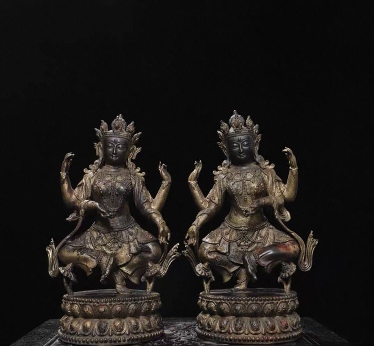 ✨พระโพธิสัตว์อุษณีษวิชัย (Namgyalma) ศิลปะทิเบต 